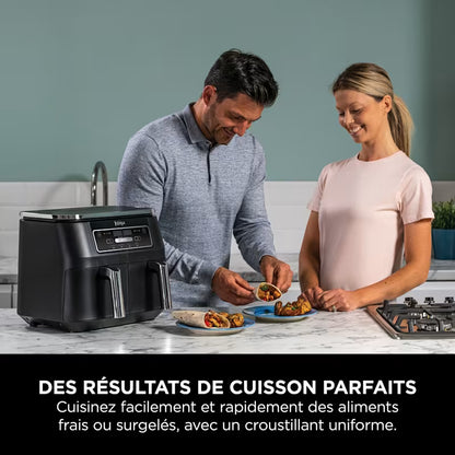 Air Fryer Ninja DualZone, 7.6L, 4-en-1