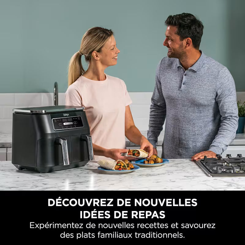 Air Fryer Ninja DualZone, 7.6L, 4-en-1